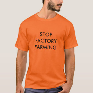 CAMISETA PARE O CULTIVO DA FÁBRICA