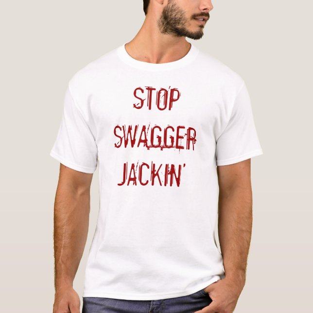 CAMISETA PARE O ELÓGIO JACKIN (Frente)