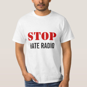 Camiseta PARE o rádio do ódio