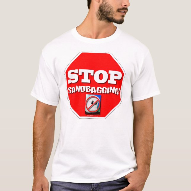 Camiseta Pare o Sandbagging! (Frente)