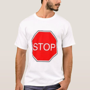Camiseta pare o sinal