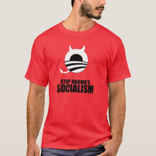 CAMISETA PARE O SOCIALISMO DE OBAMA
