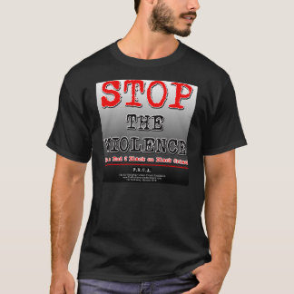 Camiseta Pare o t-shirt da violência F.R.U.A.