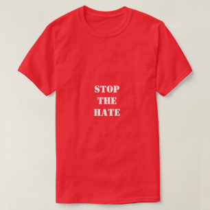 Camiseta Pare o t-shirt do ódio