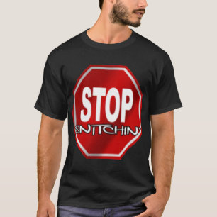 Camiseta Pare o t-shirt preto de Snitchin
