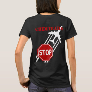 Camiseta Pare o tshirt da obscuridade de Chemtrails