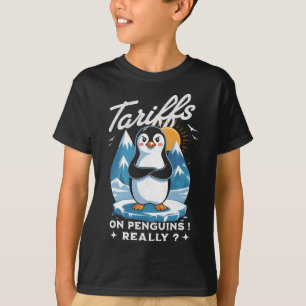 Camiseta Pare os Tarifários Antitrump Fafo Resistir Pinguin