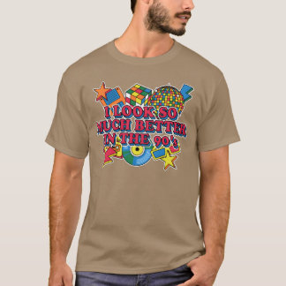 Camiseta Pareça Melhor nos Anos 90 Retro Legal Vintage 1990