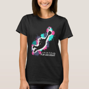 Camiseta Pareça uma Bela - Brinque como uma Fera - Diversão