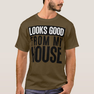 Camiseta Parece Bom Na Minha Construção Da Casa, Frase 1