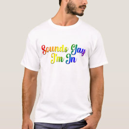 Camiseta Parece Gay Estou Dentro - Orgulho LGBTQ+