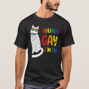 Camiseta Parece Gay Estou Em Gato Gordinho