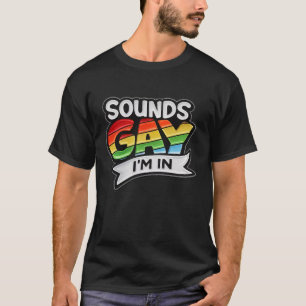 Camiseta Parece Gay Estou no Orgulho LGBTQ Arco-íris