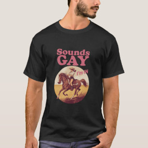 Camiseta Parece Gay Estou no Orgulho Ocidental Lésbico Prog