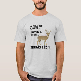 Camiseta Parece o Tshirt engraçado da caça do Legit