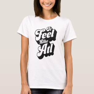 Camiseta Parece Que Atl Legal Atlanta Dotou Retro Vintage