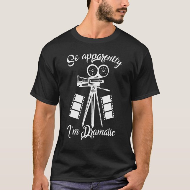Camiseta Parece que sou Teatro e Dramático (Frente)
