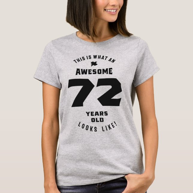 Camiseta Parece Que Tem 72 Anos! (Frente)