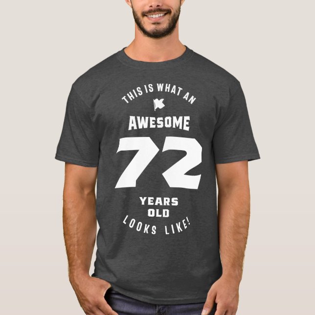 Camiseta Parece Que Tem 72 Anos! (Frente)