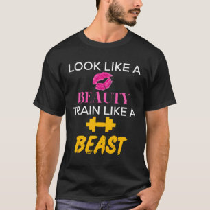 Camiseta Parece Um Comboio De Beleza Como Uma Besta Engraça