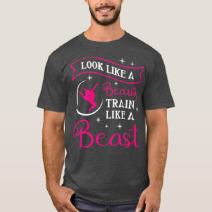 Camiseta Parece Um Comboio De Beleza Como Uma Melhor Ginast