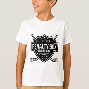 Camiseta Parece Um Dia De Caixa De Penalidade Engraçado De