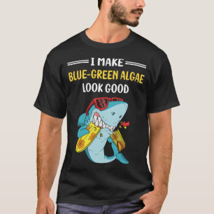 Camiseta Parecem Boas Algas Azul-Verde