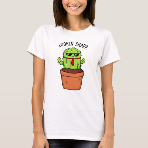 Camiseta Parecem Cactus Cactus Pun