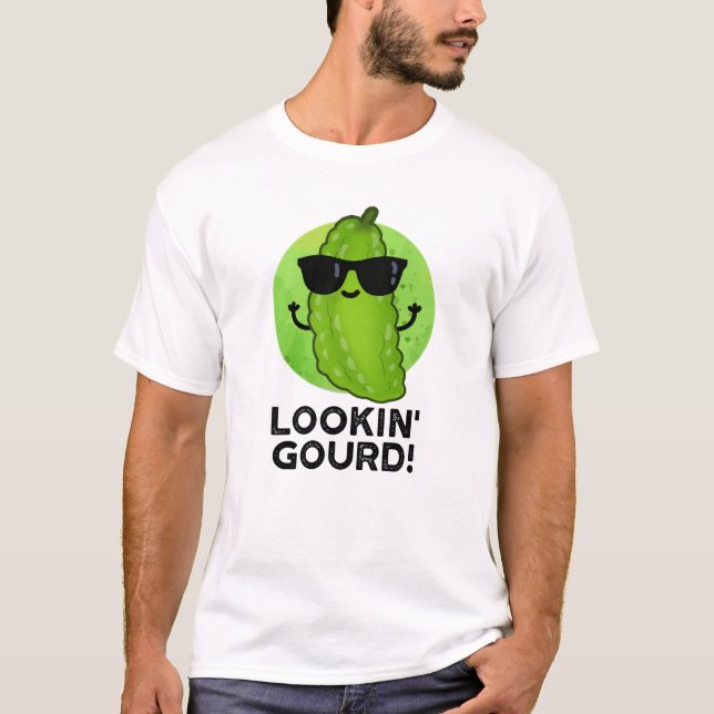 Camiseta Parecendo a Gourd Legal e Engraçada. (Frente)