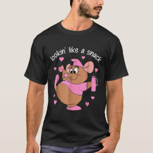 Camiseta Parecendo Um Lanche Mouse Coração Rosa Tumbler Val