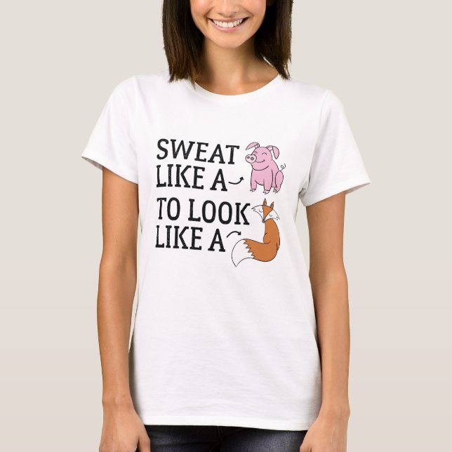 Camiseta Parecer um Raposo (Frente)