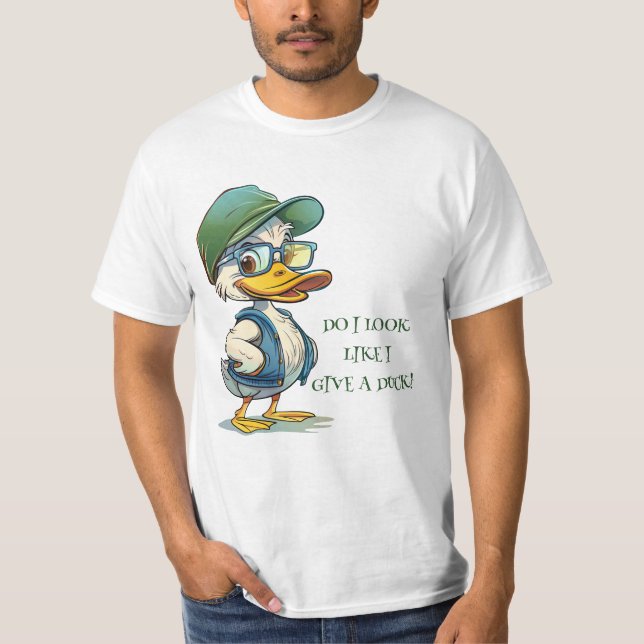 CAMISETA PAREÇO QUE DEIXO UM DUCK HUMOROSO? (Frente)