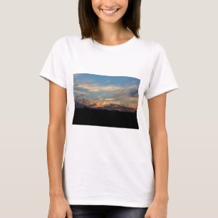 Camiseta Parede da silhueta da natureza