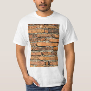 Camiseta Parede de Brick Antiga