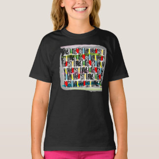 Camiseta Parede de Palavras