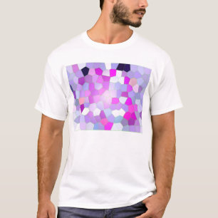 Camiseta parede de pedra roxa