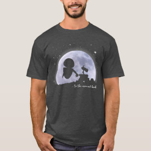Camiseta Parede Pixar Eve À Lua E Volta
