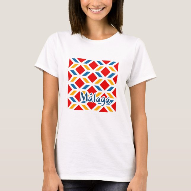 Camiseta Paredes da rua de Málaga 2 (Frente)