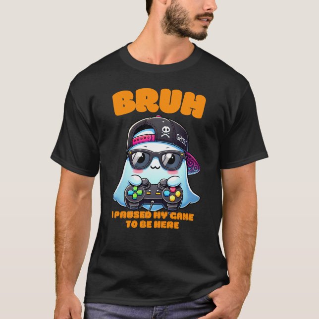 Camiseta Parei Meu Jogo Para Estar Aqui (Frente)
