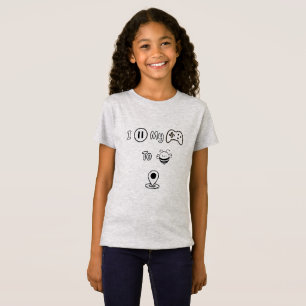 Camiseta Parei Meu Jogo Para Estar Aqui - Edição De Criança