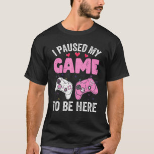 Camiseta Parei Meu Jogo Para Estar Aqui Um Jogador De Namor