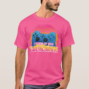 Camiseta Parei Meu Jogo Para Não Estar Em Lugar Algum, Pad
