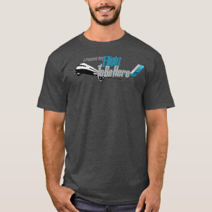 Camiseta Parei Meu Voo Para Estar Aqui Jet Premium