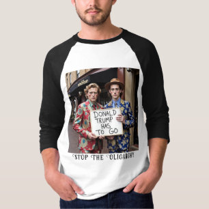 Camiseta Parem a Trapalha do Despejo de Oligarchy