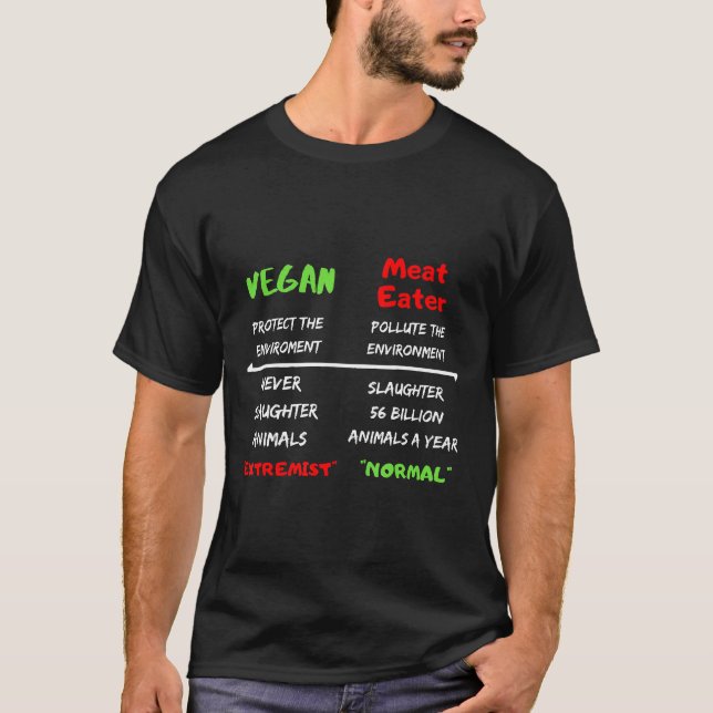 Camiseta Parem com a crueldade dos animais Vegan Ativista R (Frente)