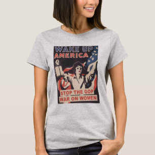 Camiseta Parem com a guerra do GOP sobre as mulheres
