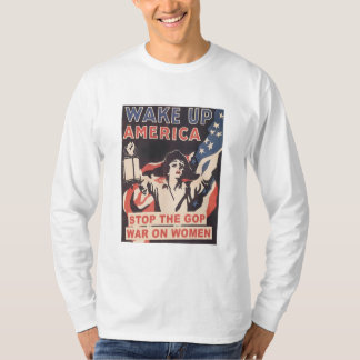 Camiseta Parem com a guerra do GOP sobre as mulheres, a fav