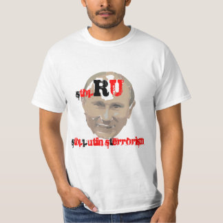Camiseta Parem com a invasão russa da Ucrânia