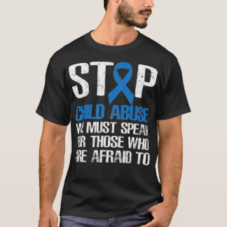 Camiseta Parem com a Prevenção do Abuso Infantil Mês de Fit