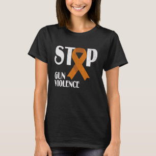 Camiseta Parem Com A Violência Contra As Armas - Faixa Lara